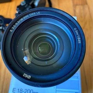 Sony α6000 camera